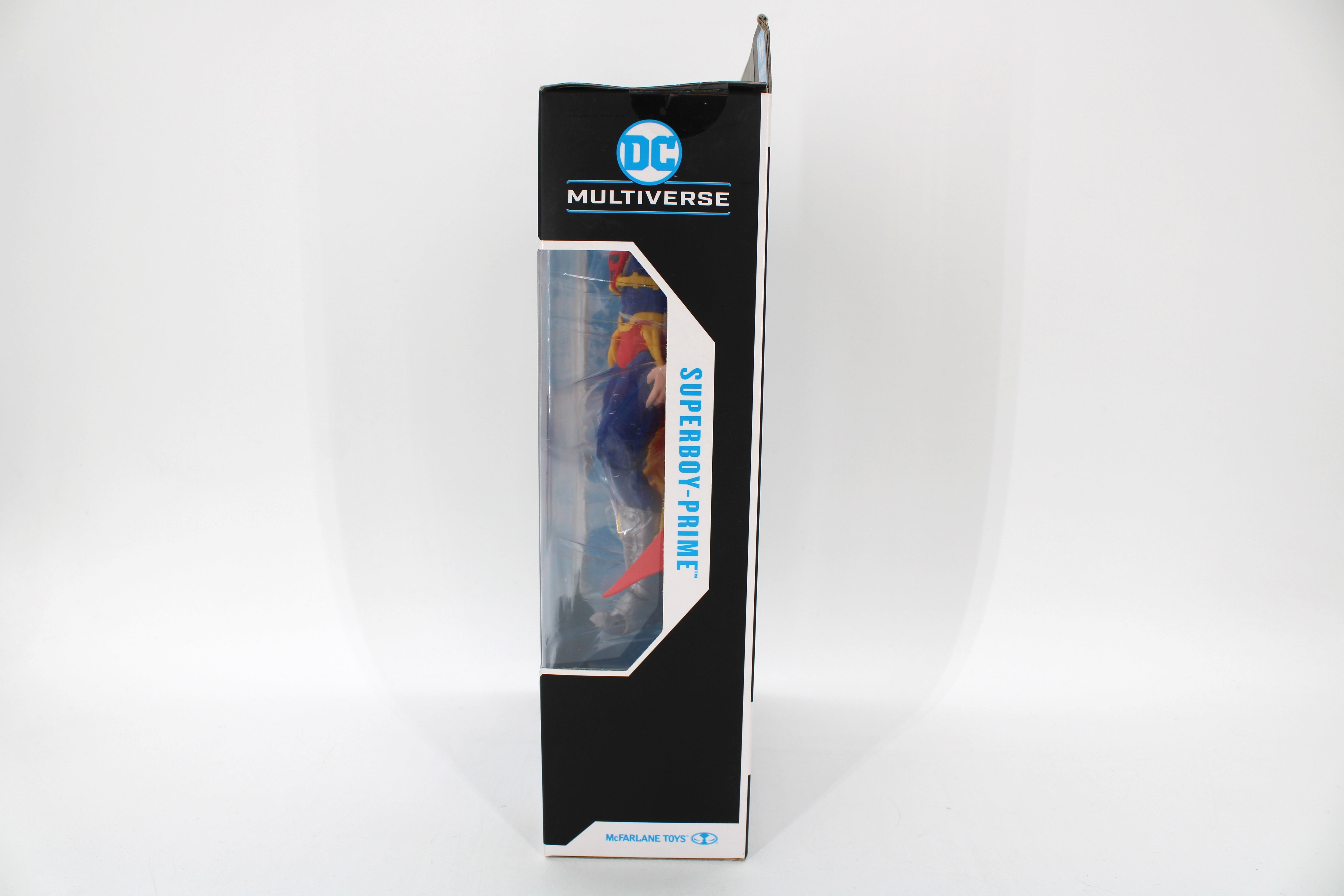 Superboy-Prime DC Multiverse Infinite Crisis 7-Inch Figure — Side View with Window