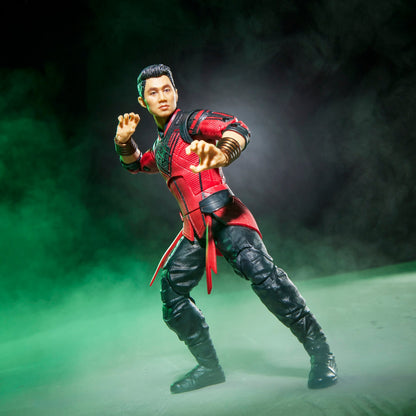 Shang-Chi Marvel Legends 6-Inch Figure — Side View Martial Arts Strike Pose No Accessories