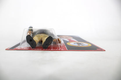 "Mean" Gene Okerlund WWE Official Retros Action Figure — Figure Detail Showing Boot Soles and Bubble