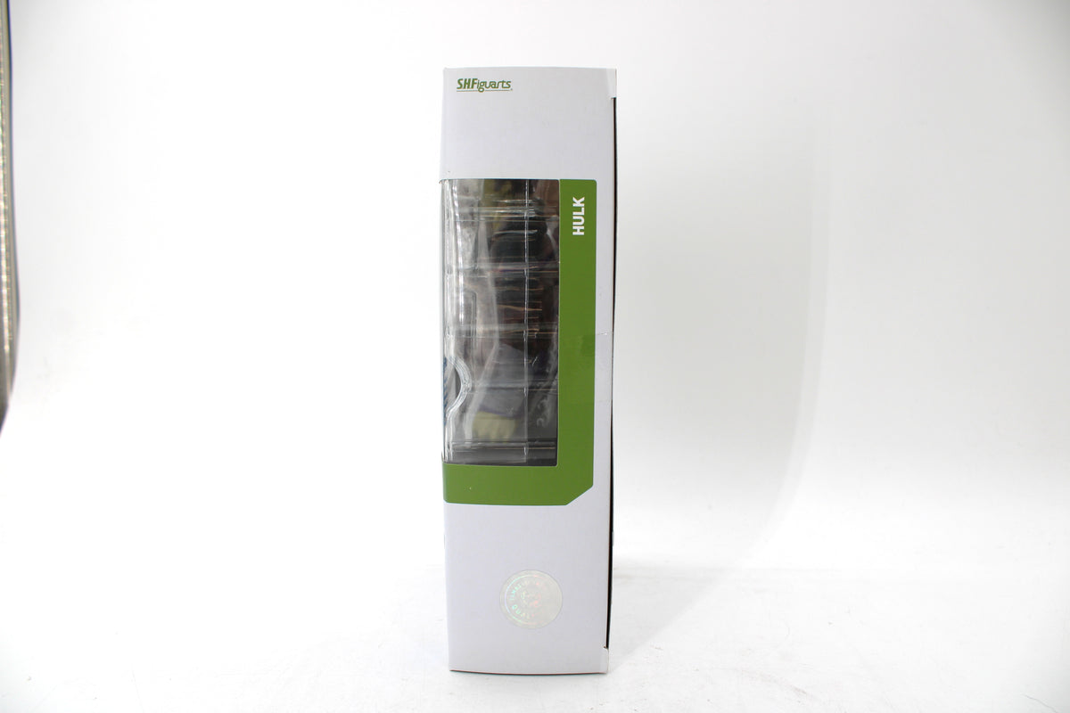 Hulk Avengers Endgame S.H. Figuarts Figure 2019 — Box Side View with Window Detail