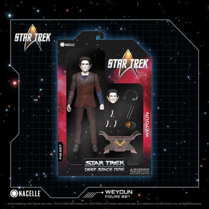 Weyoun DS9 Fig.007 Nacelle 1/10 Scale Figure — Package Detail