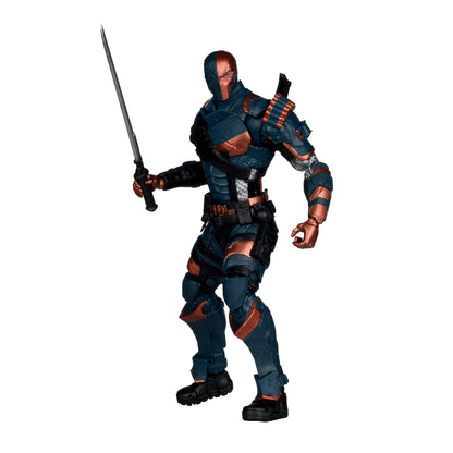 Deathstroke DC Multiverse 7-Inch Figure — Side View Wielding Katana