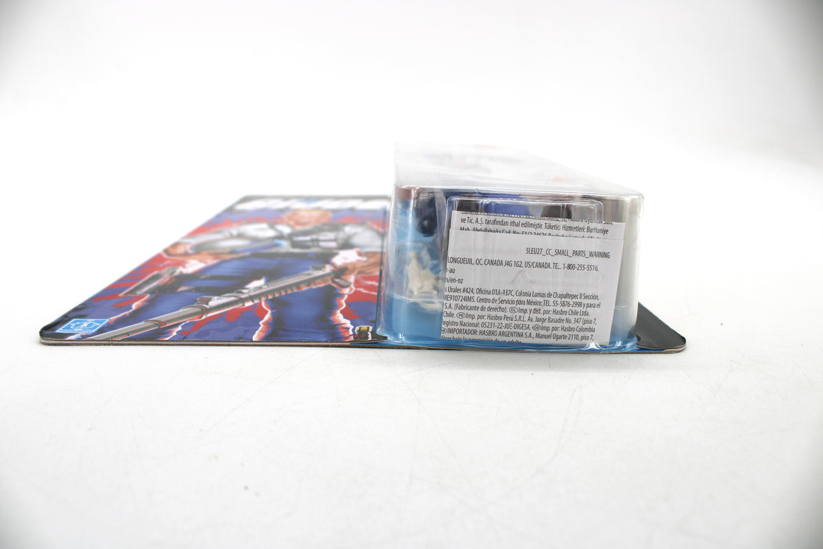 Duke G.I. Joe Classified Series Retro Cardback 6-Inch Action Figure — Back View with Package Detail