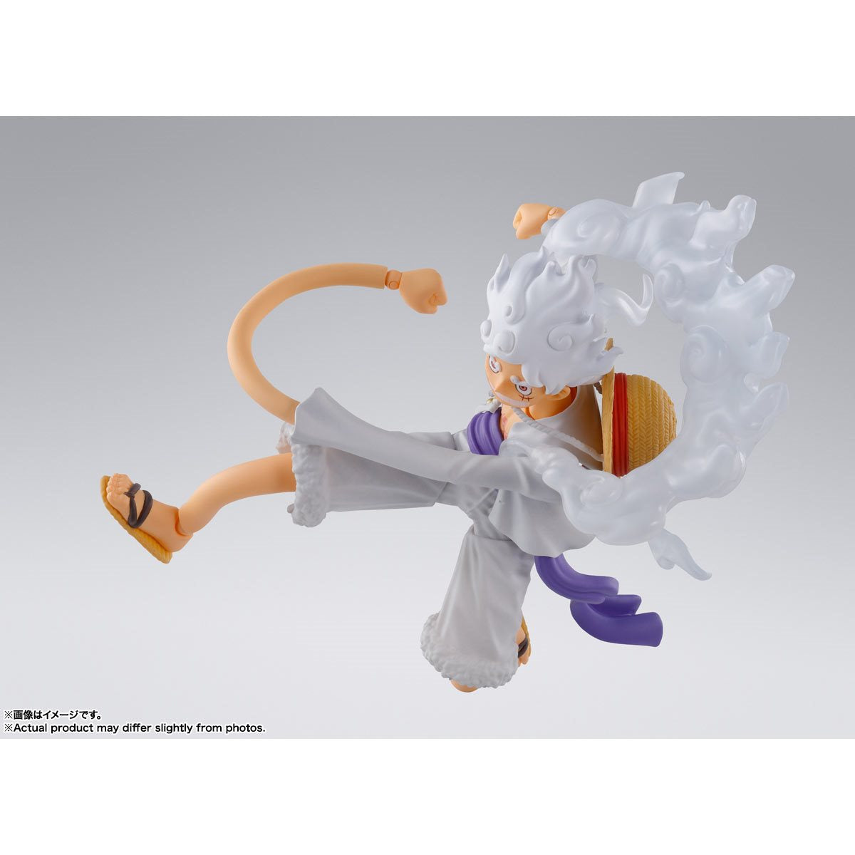 Luffy Gear 5 S.H.Figuarts 6-Inch Figure — Extended Arms Accessory Pose