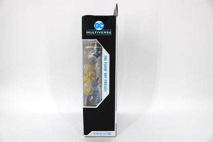 Flash Hot Pursuit DC Multiverse 7-Inch Figure — Opposite Side View Through Blister Window
