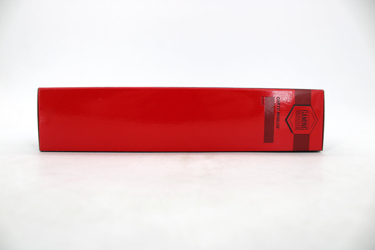 Darth Nihilus Black Series Gaming Greats 6-Inch Figure — Red Side Panel with Gaming Greats Hexagonal Badge