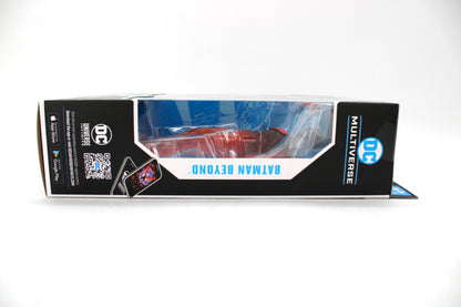 Batman Beyond Neo Gothic DC Multiverse Platinum Edition — Opposite Side View Showing DC Universe Infinite QR Code