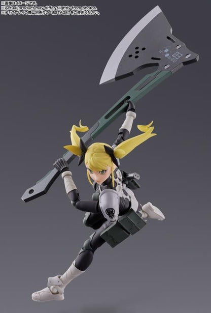 Kikoru Shinomiya Kaiju No. 8 S.H.Figuarts 5-Inch Figure — Articulation Pose Leaping Attack
