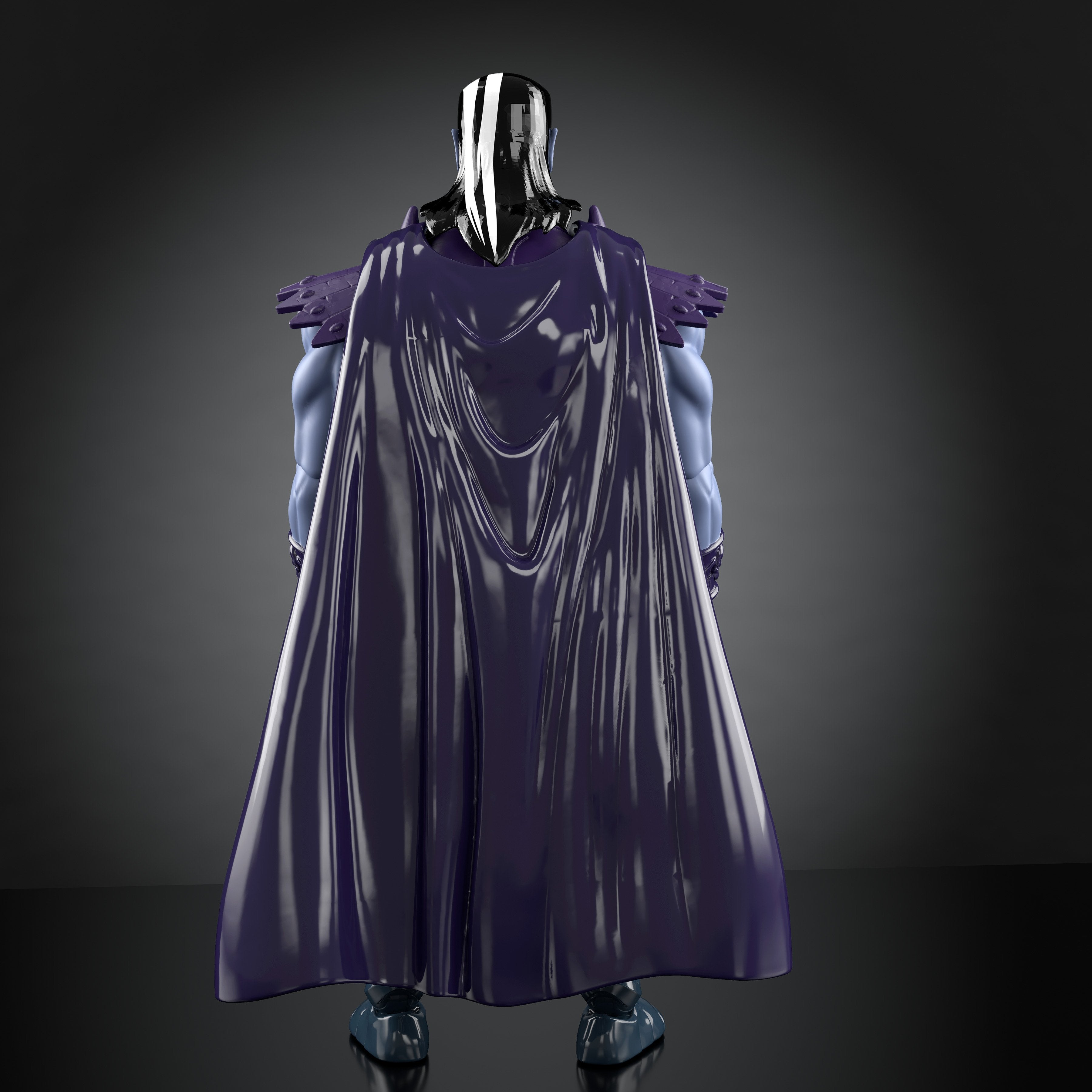 Keldor Masters of the Universe Origins 5.5-Inch Figure — Back View Cape Detail