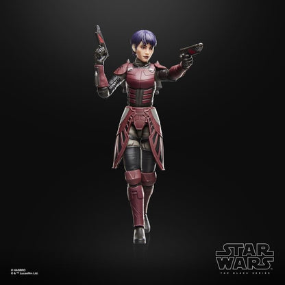 Rook Kast Black Series 6-Inch Figure — Dynamic Walking Pose Dual Pistols Aimed