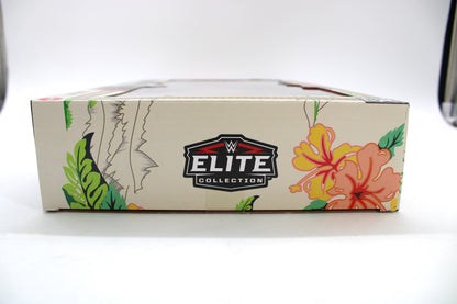 Samoan Dynasty (Afa, Roman Reigns, Sika) WWE Generations Elite Collection 3-Pack — Side View with Floral Package Detail and Elite Collection Logo