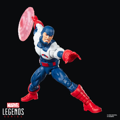 U.S. Agent Marvel Legends 6-Inch Figure — Articulation Pose Shield Throw