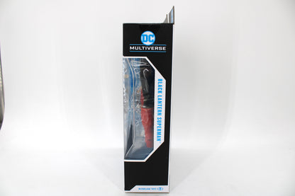 Black Lantern Superman DC Multiverse 7-Inch Figure — Opposite Side View with Window