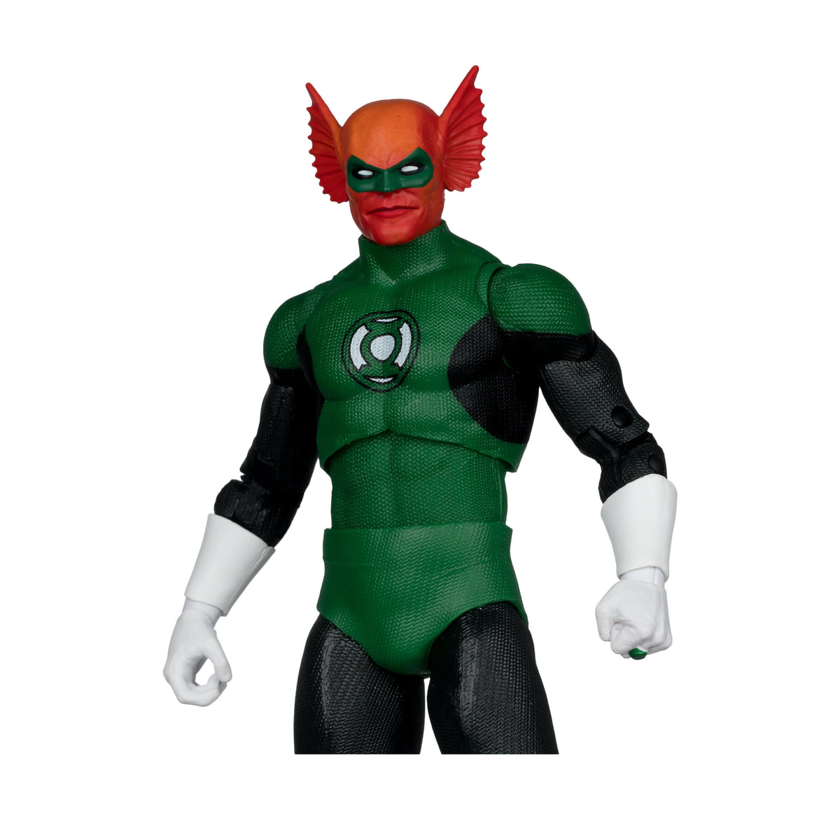 Ghr'll DC Multiverse 7-Inch Figure — Figure Detail Close-Up Torso and Head