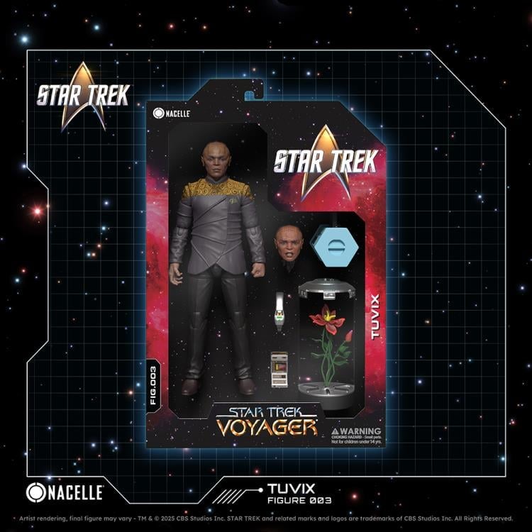 Tuvix Star Trek Voyager 1/10 Scale Figure — Package Detail