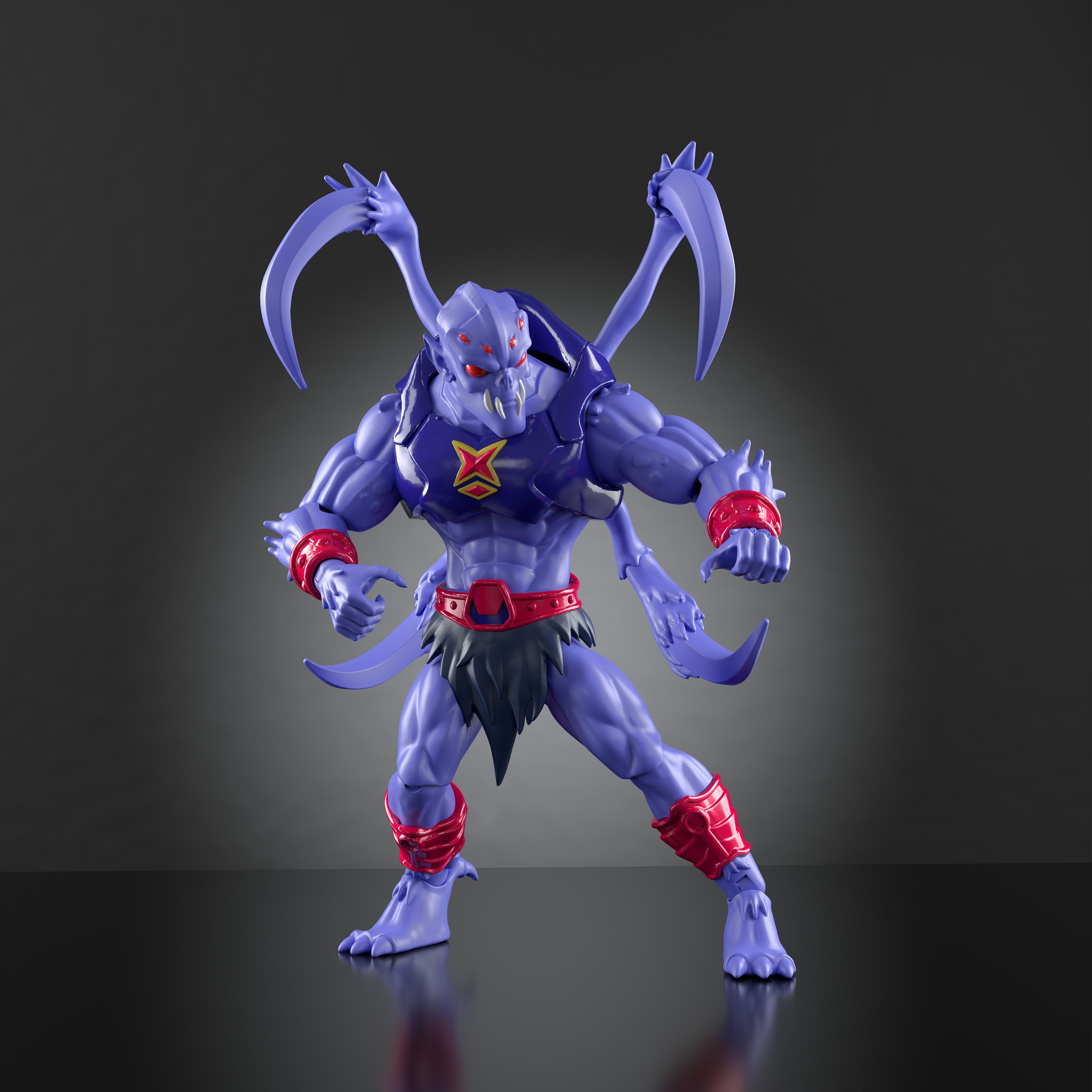 Webstor Masters of the Universe Origins 5.5-Inch Figure — Wide-Stance Front View