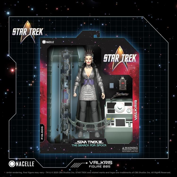 Valkris Star Trek III Nacelle 1/10 Scale Figure — Package Detail