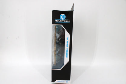 The Batman Who Laughs Sky Tyrant DC Multiverse 7-Inch — Side View with Figure Visible Through Window Box