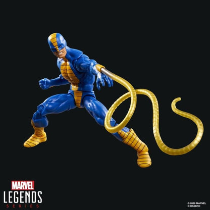 Constrictor Marvel Legends 6-Inch Figure — Articulation Pose with Both Coils Extended