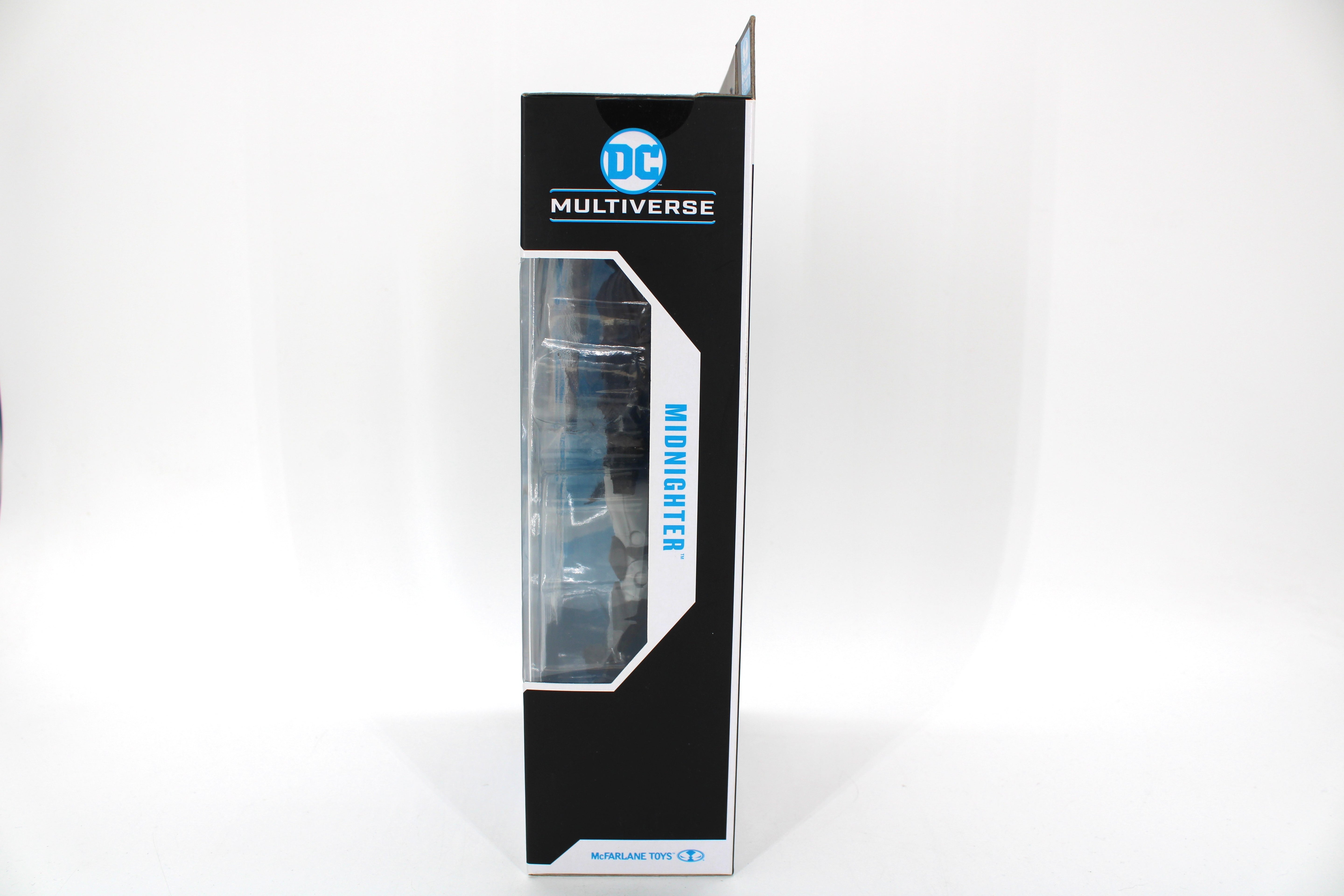 Midnighter DC Multiverse Gold Label 7-Inch Figure — Box Spine Right Side with Window View