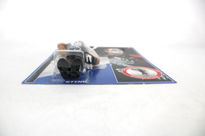 Sting WWE Retro Action Figure — Bottom View Showing Figure Feet and Sting Name on Card