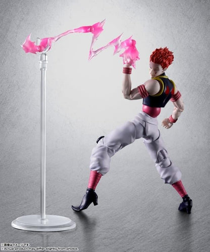 Hisoka Hunter x Hunter S.H.Figuarts 6.7-Inch Figure — Bungee Gum Effect Parts Display
