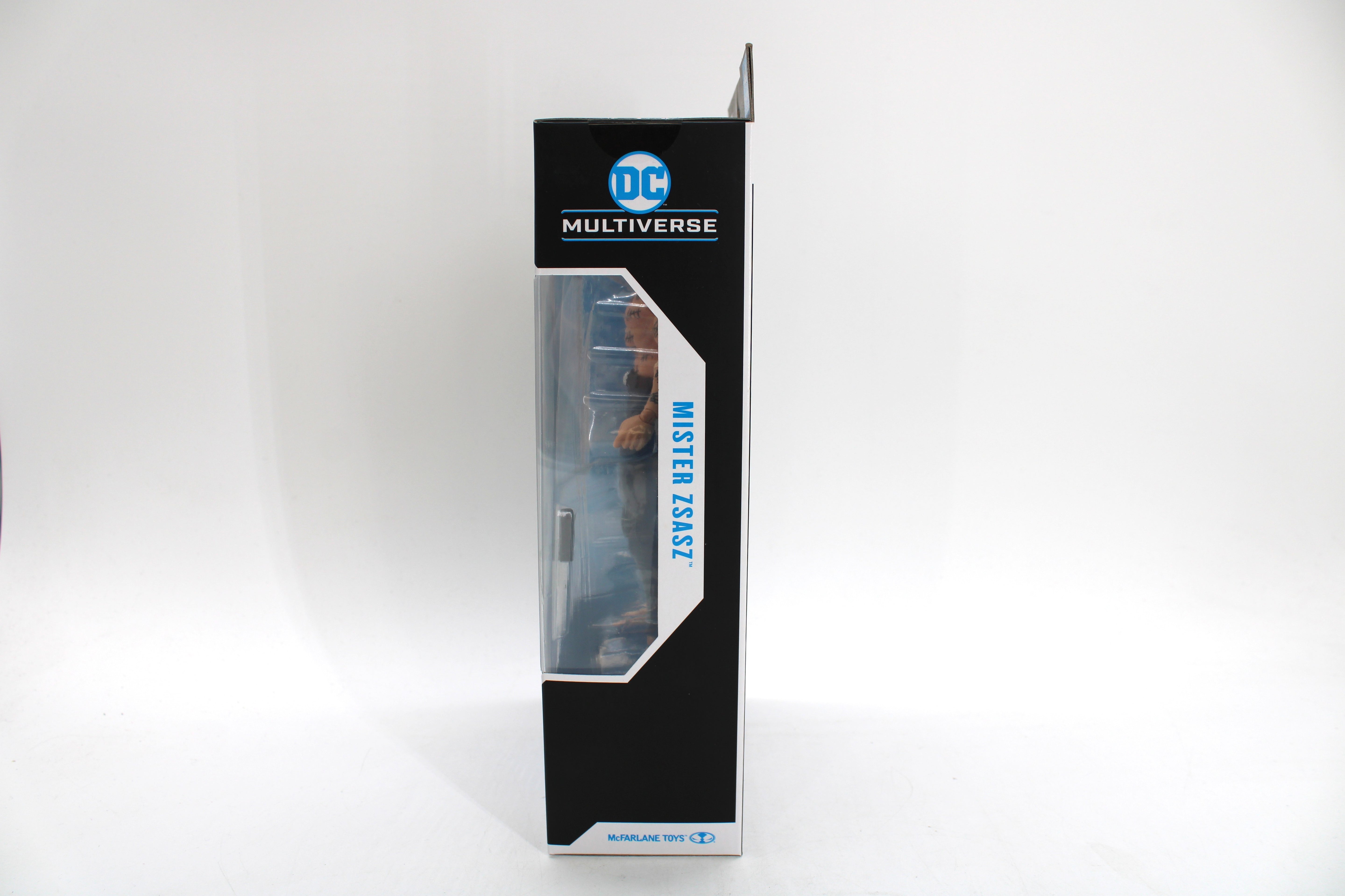 Mister Zsasz DC Multiverse Gold Label 7-Inch Figure — Box Side Right with Window