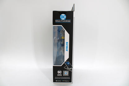 Batman Knightfall DC Multiverse Figure — Box Side with Blister Window
