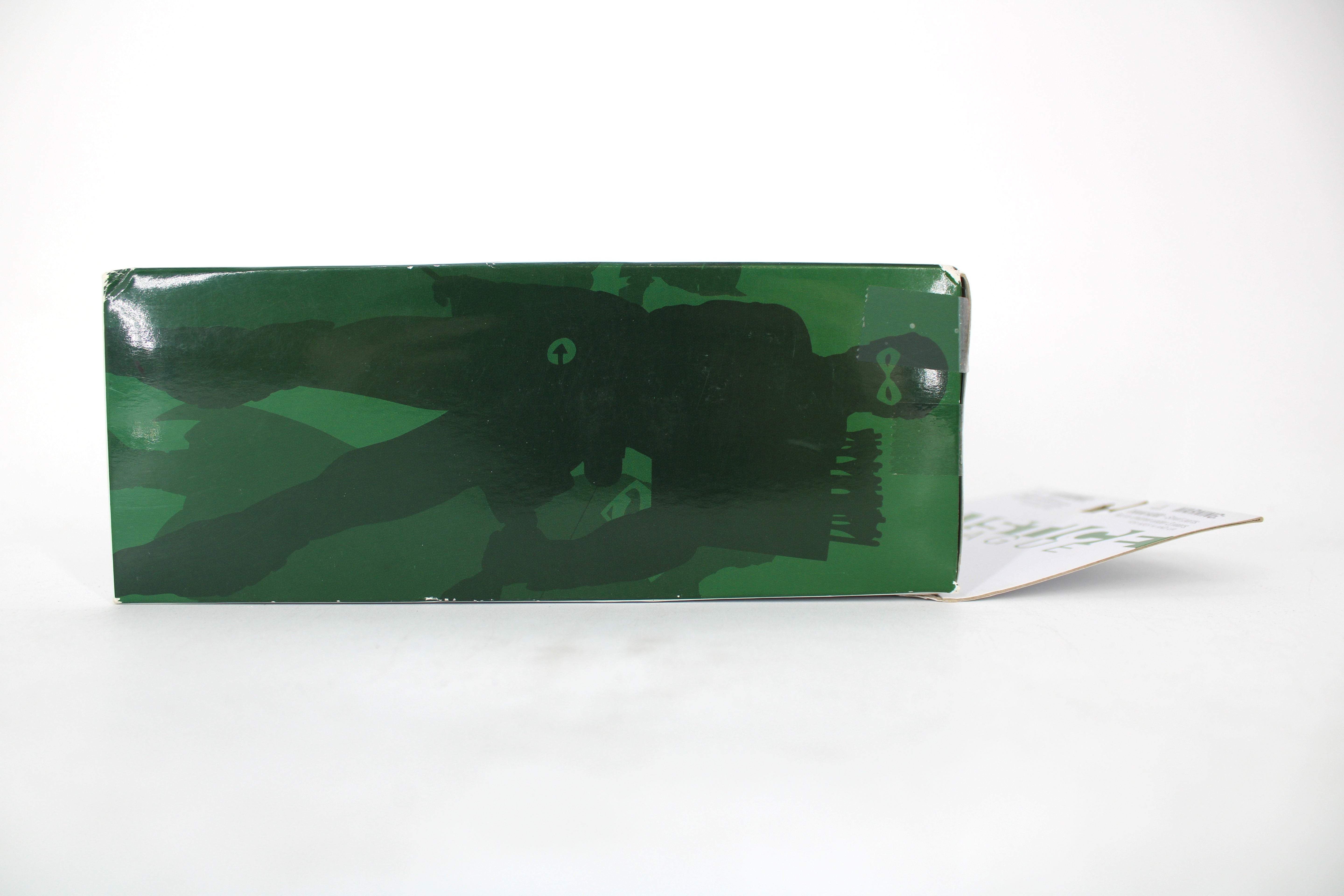 Green Arrow New 52 Justice League DC Collectibles — Green Graphic Side Panel Detail