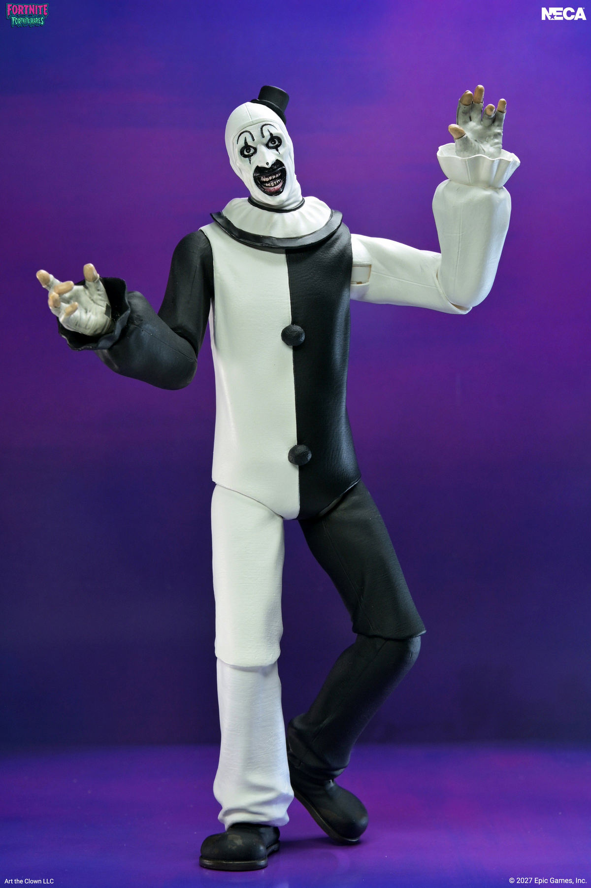 Fortnite x Terrifier Fortnitemares Art the Clown Action Figure