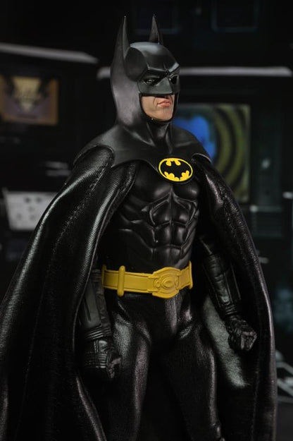 Batman 1989 NECA 8-Inch Clothed Figure — Side View Showing Cape Detail