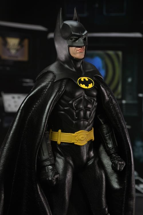 Batman 1989 NECA 8-Inch Clothed Figure — Side View Showing Cape Detail