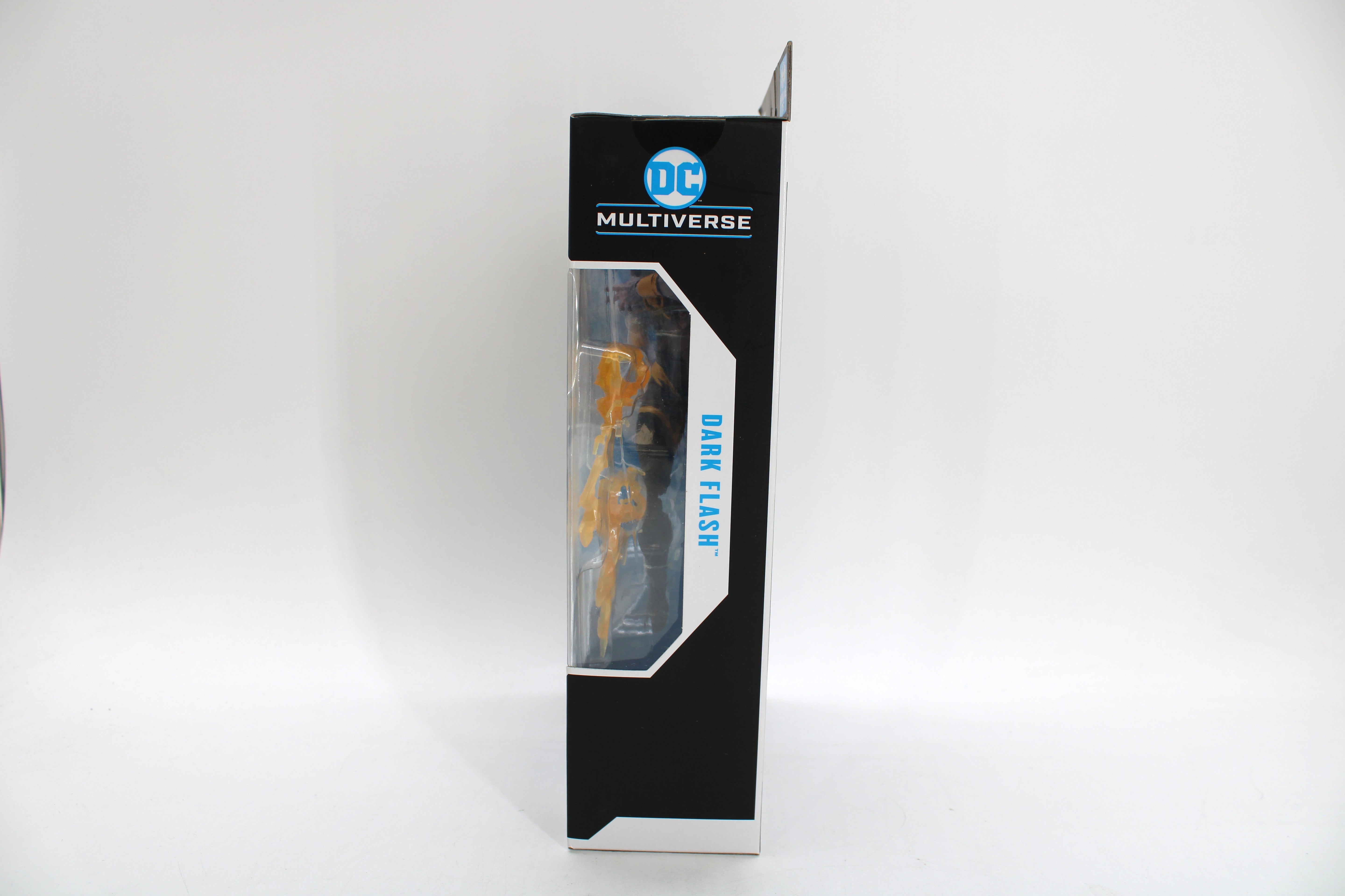 Dark Flash Speed Metal DC Multiverse Gold Label 7-Inch Figure — Side Window Speed Force Lightning Accessory View