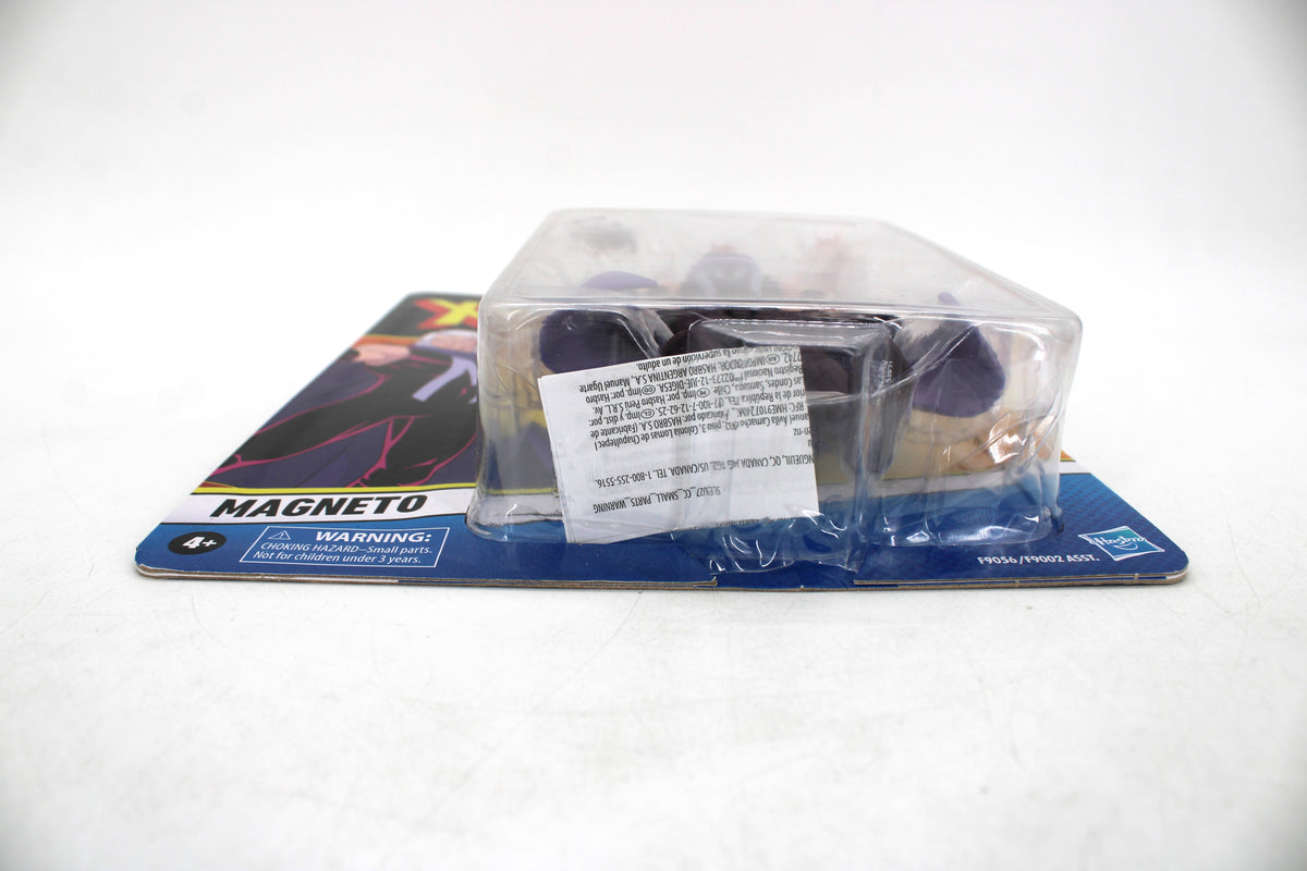 Magneto Marvel Legends Series X-Men '97 6-Inch Action Figure — Side View with Package Back Detail