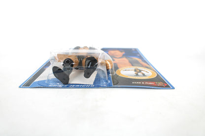 Chris Jericho WWE Retro Figures Action Figure — Low Angle View Showing Card Front Name Banner and Bubble Detail