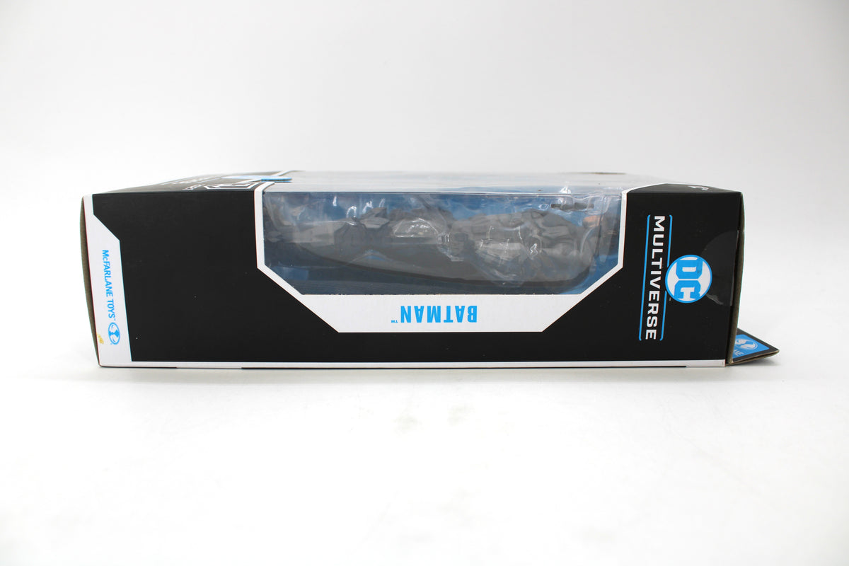 Batman DC Multiverse Justice League 2021 McFarlane Figure — Side View with DC Multiverse Branding