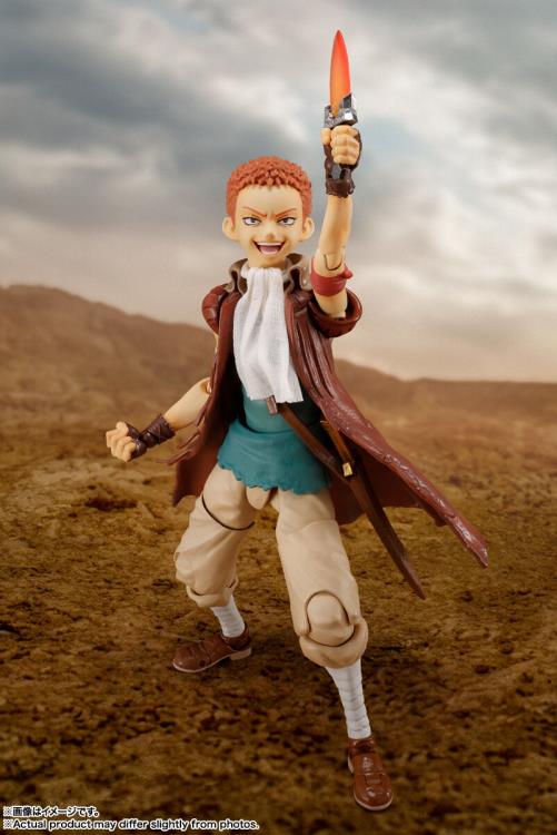 Isidro Berserk S.H.Figuarts 5-Inch Figure — Articulation Pose Raising Salamander's Dagger Overhead