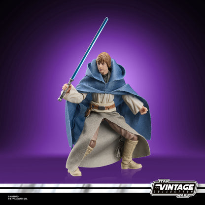 Luuke Skywalker Vintage Collection 3.75-Inch Figure — Articulation Pose in Combat Stance