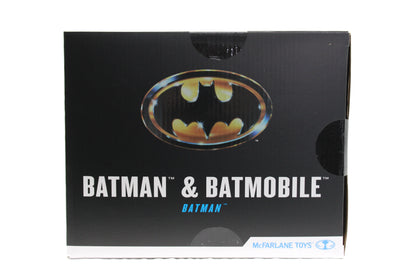 Batman & Batmobile 1989 DC Multiverse Gold Label 2-Pack — Opposite End Panel Detail