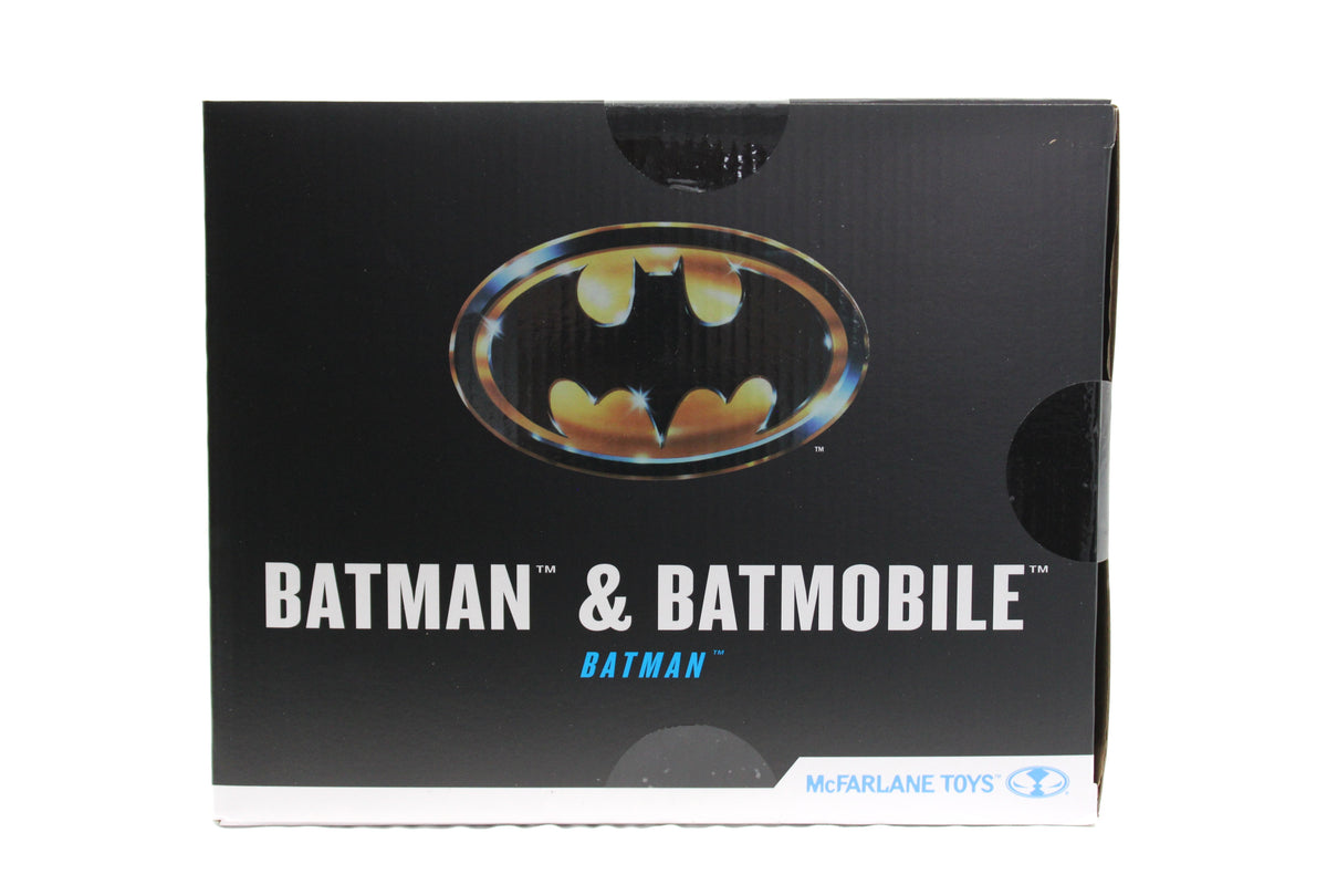 Batman & Batmobile 1989 DC Multiverse Gold Label 2-Pack — Opposite End Panel Detail