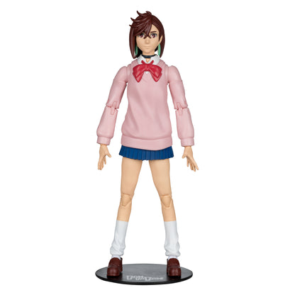 Momo Ayase Dandadan 7-Inch Figure — Figure on Display Base Front View