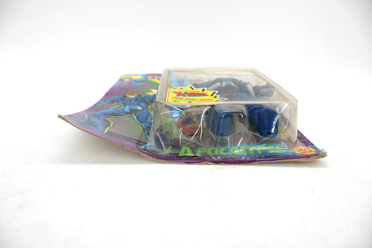 Apocalypse (Extending Body) The Uncanny X-Men Action Figure — Side View with Bubble and Card Packaging Detail