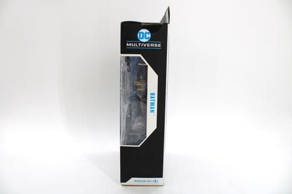 Batman Arkham Knight DC Multiverse 7-Inch Figure — Side View with DC Multiverse Branding and Window
