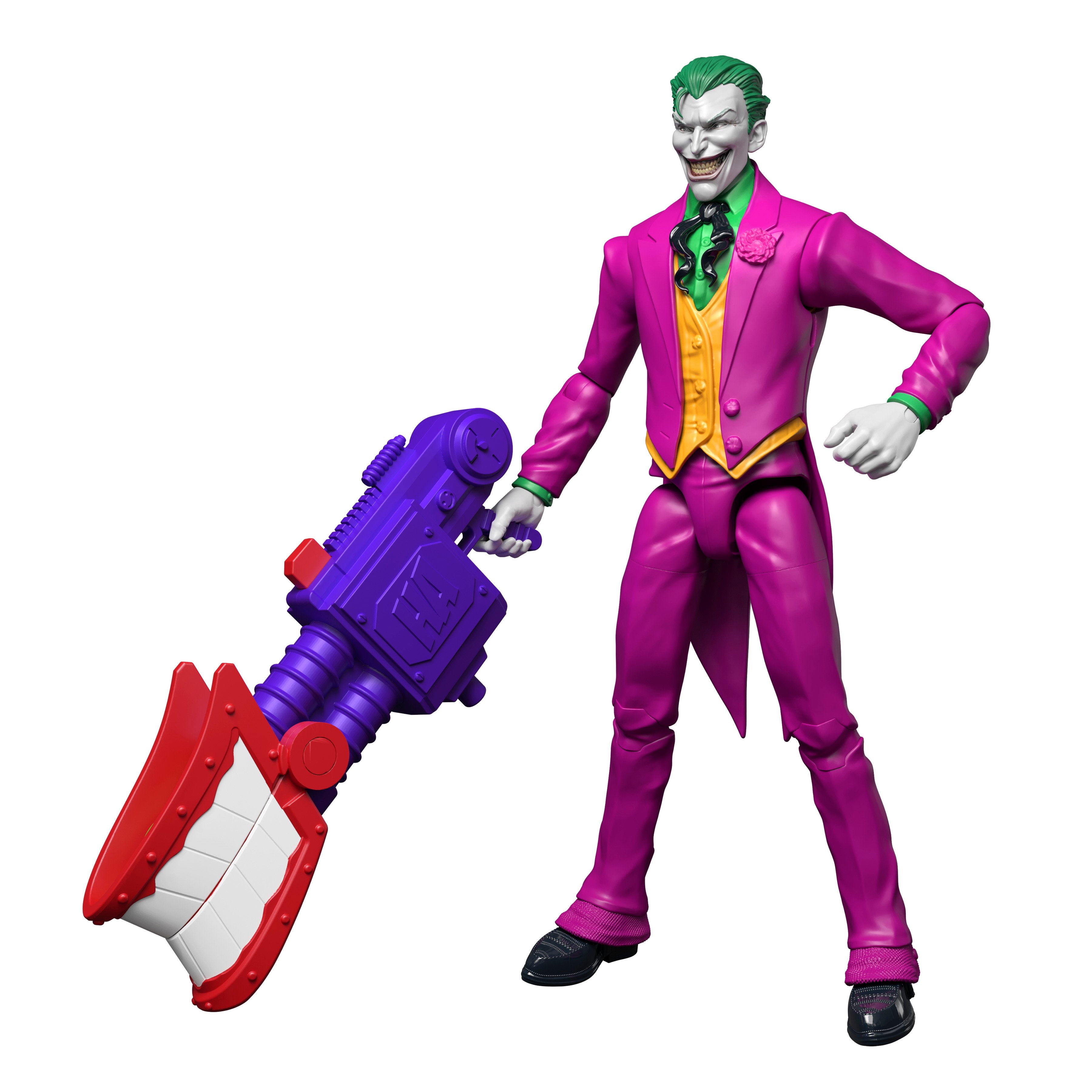 Joker DC Comics Core 6-Inch Figure — Accessories Included Joker Blaster Display