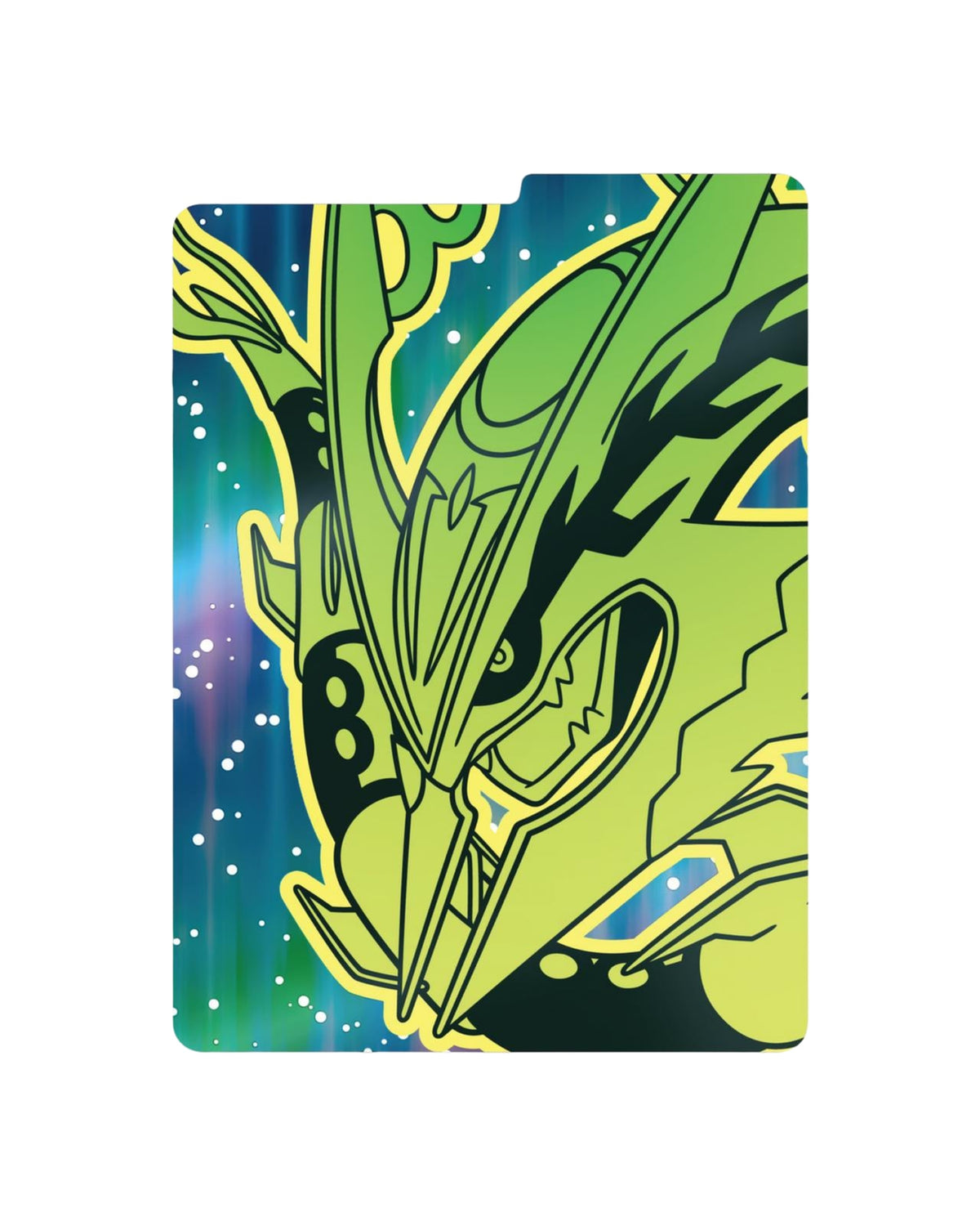 Delta Reign Elite Trainer Box Pokemon TCG — Mega Rayquaza Box Divider Detail