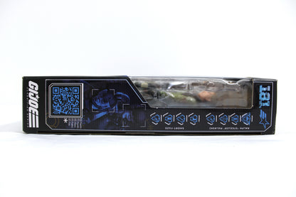 Ralph "Steeler" Pulaski & Short-Fuze G.I. Joe Classified Series 6-Inch 2-Pack — Side View with Bubble Window and Character Name Labels Visible