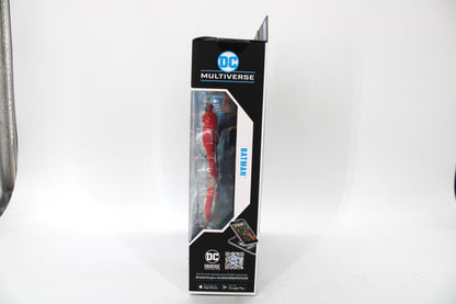 Batman JLA DC Multiverse 7-Inch Figure — Opposite Side View Showing Plastic Man BAF Piece