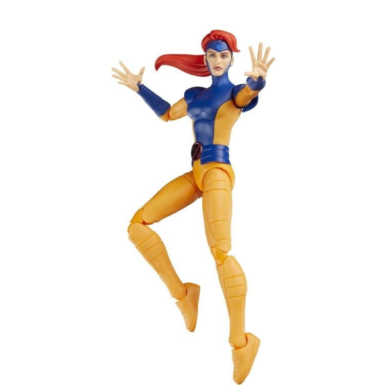 Jean Grey X-Men '97 Marvel Legends 6-Inch Figure — Action Pose Side View Hair Swept Back