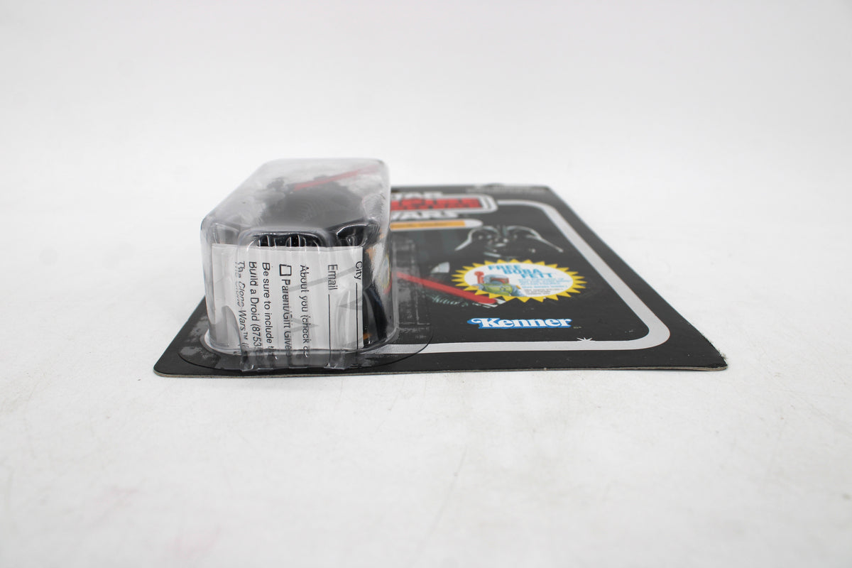 Darth Vader Vintage Collection VC08 Star Wars 3.75-Inch Carded Figure — Bubble Detail with Insert Paperwork