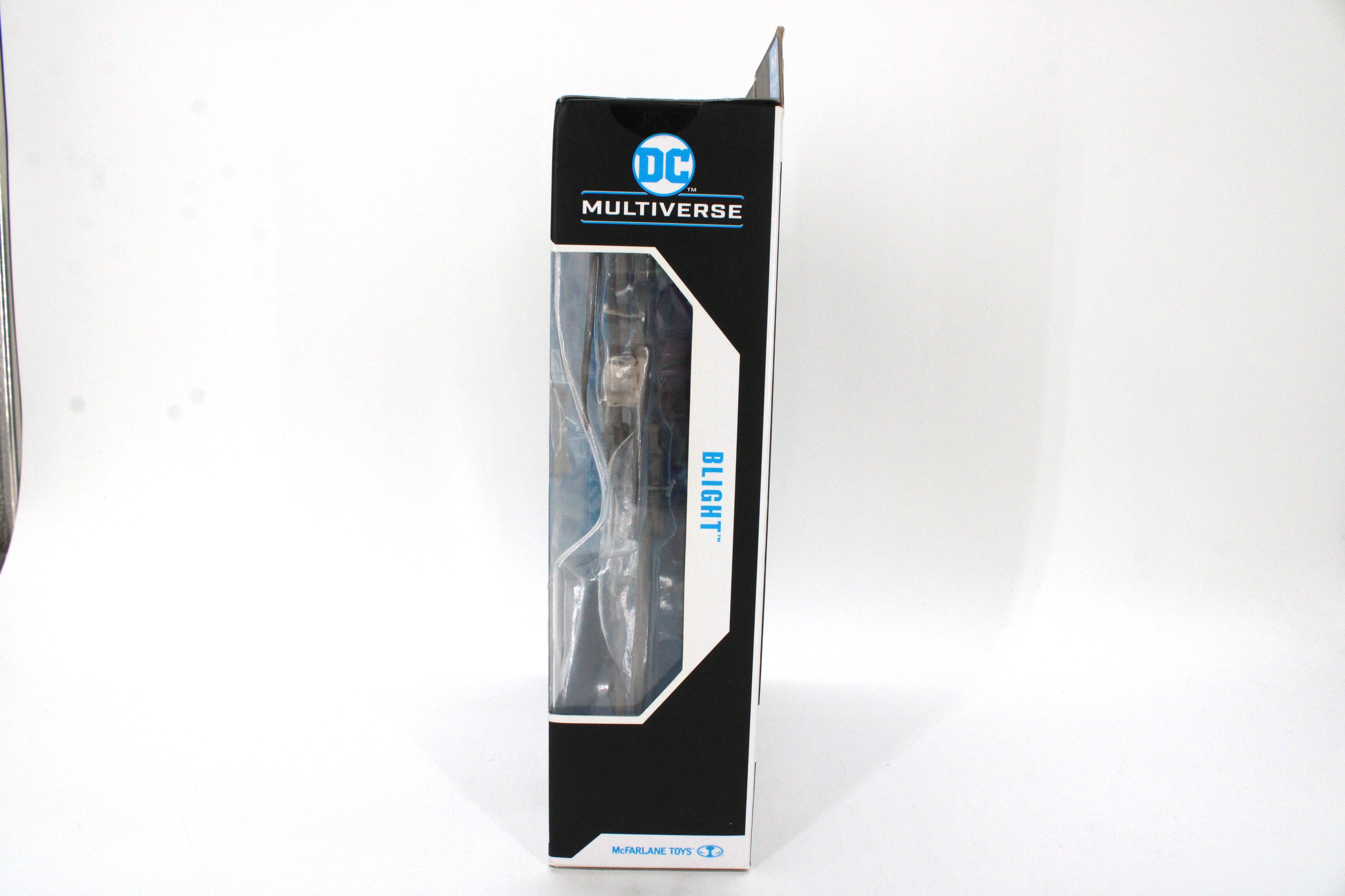 Blight DC Multiverse 7-Inch Figure — Opposite Side View with window panel and Blight name detail